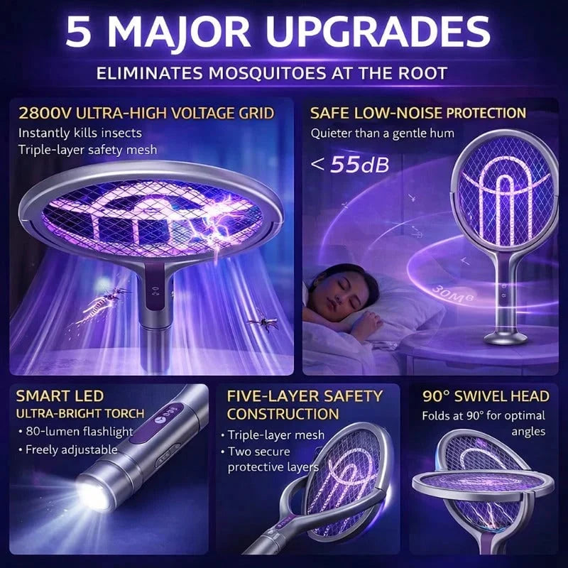 Telescopic UV Bug Zapper