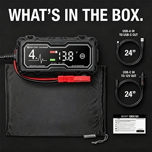 Boost X GBX155 4250A Jump Starter for 10L Gas & 8L Diesel Engines