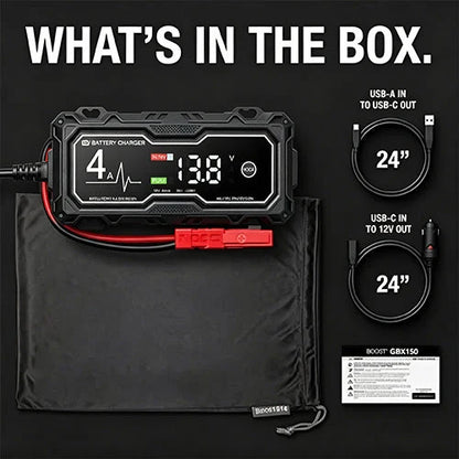 Boost X GBX155 4250A Jump Starter for 10L Gas & 8L Diesel Engines