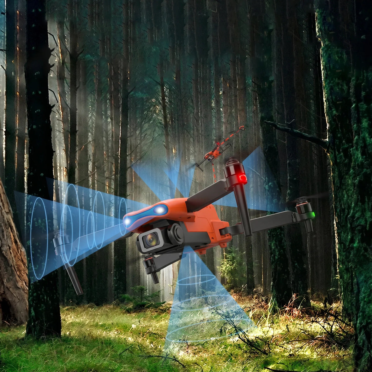 4K 5G Drone with 3-Axis Gimbal and 360° Obstacle Avoidance