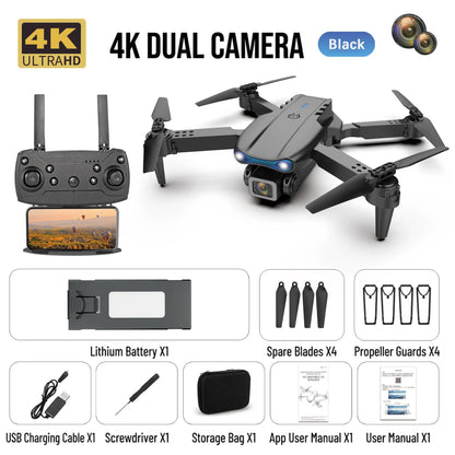 4K 5G Drone with 3-Axis Gimbal and 360° Obstacle Avoidance