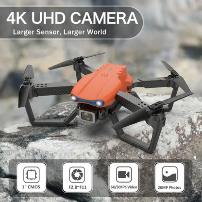4K 5G Drone with 3-Axis Gimbal and 360° Obstacle Avoidance
