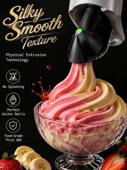 Purpose-Built + Family Fruit Ice Cream Maker – 100% Natural, No Added
