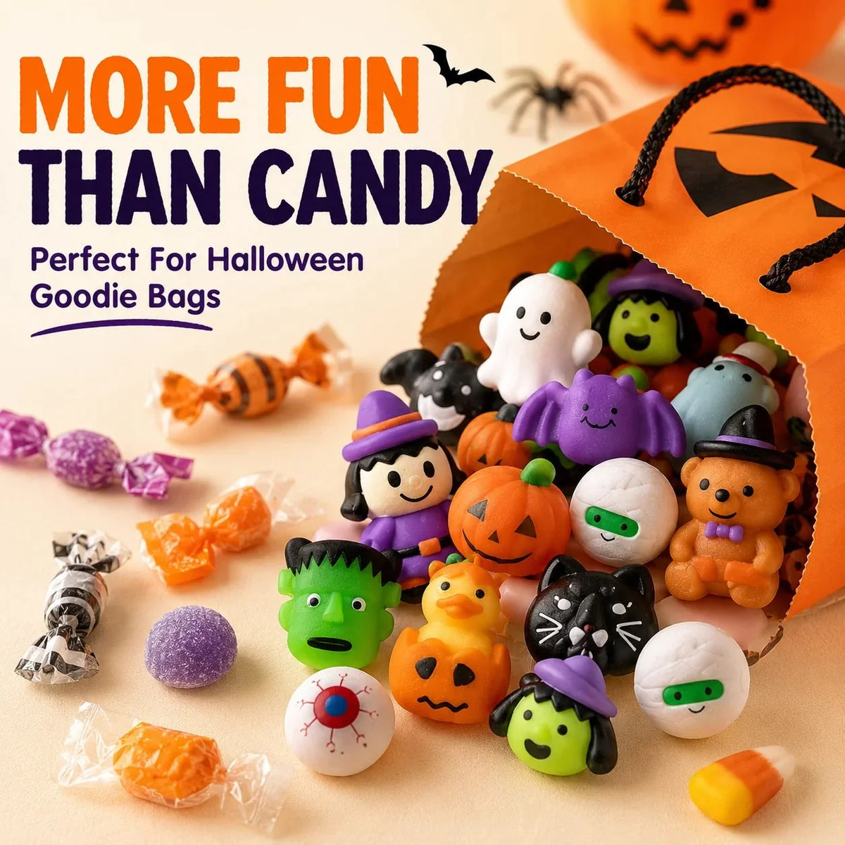 Hands-On 100PCS Mochi Squishy Toys – Cute Sensory Party Favors &