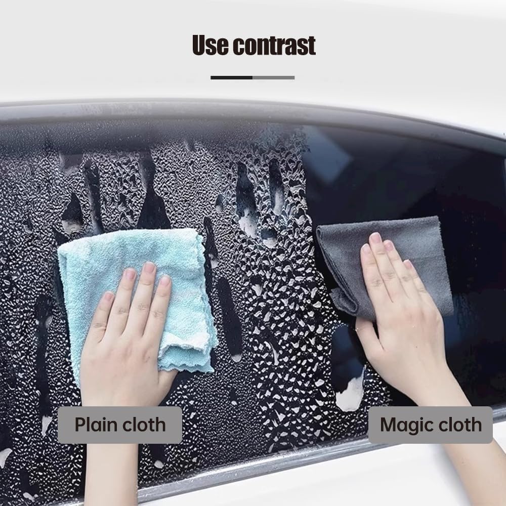 Easy-Care 10 Counts Magic Cleaning Cloth, Reuseable Thickened Streak