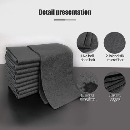 Easy-Care 10 Counts Magic Cleaning Cloth, Reuseable Thickened Streak