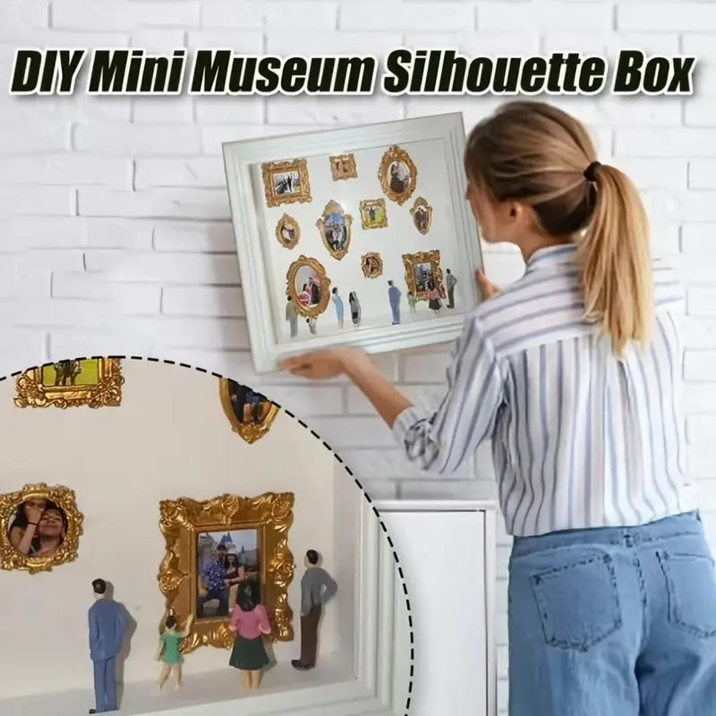 Purpose-Built DIY Mini Museum Silhouette Box – Celebrate Your Unique