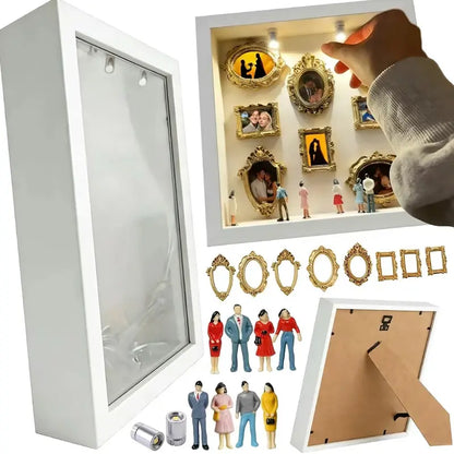 Purpose-Built DIY Mini Museum Silhouette Box – Celebrate Your Unique