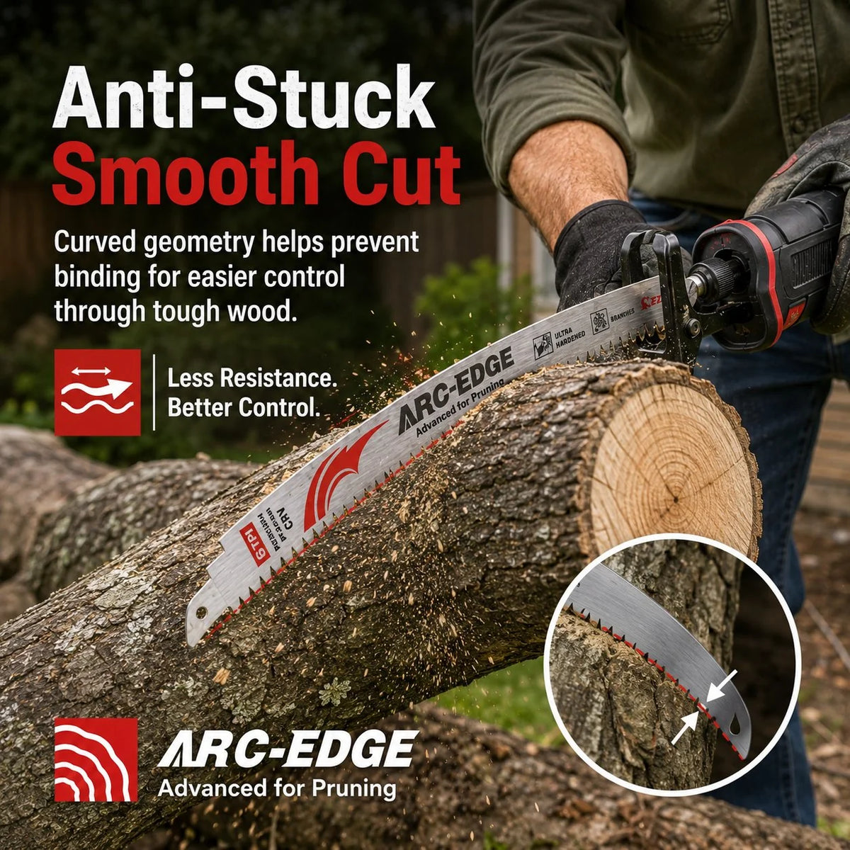 Purpose-Built Japanese Style Heavy Duty Forged Blade Sawzall