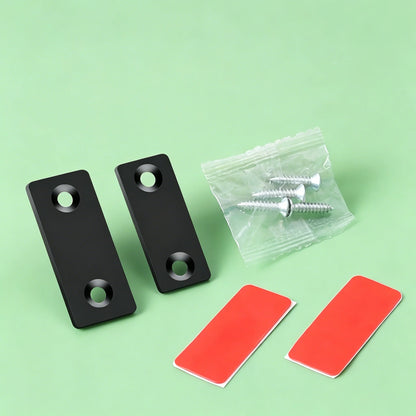 16-Pair Stick-On Magnetic Cabinet Catches with Tool-Free Installation