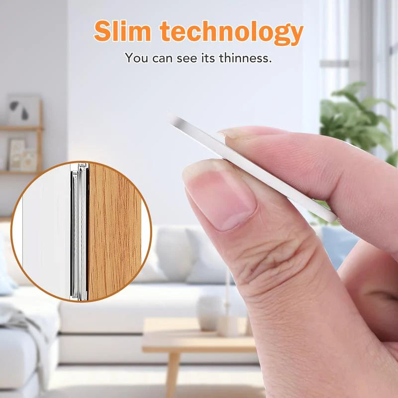 16-Pair Stick-On Magnetic Cabinet Catches with Tool-Free Installation