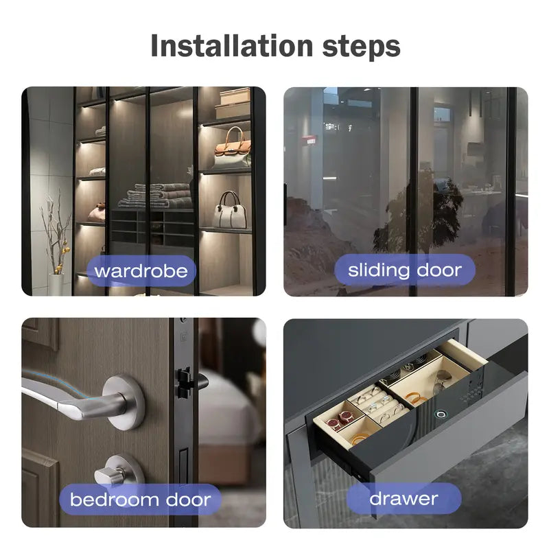 16-Pair Stick-On Magnetic Cabinet Catches with Tool-Free Installation