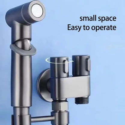 Purpose-Built 1-In-2-Handheld Out Dual Control Valve Bidet Sprayer
