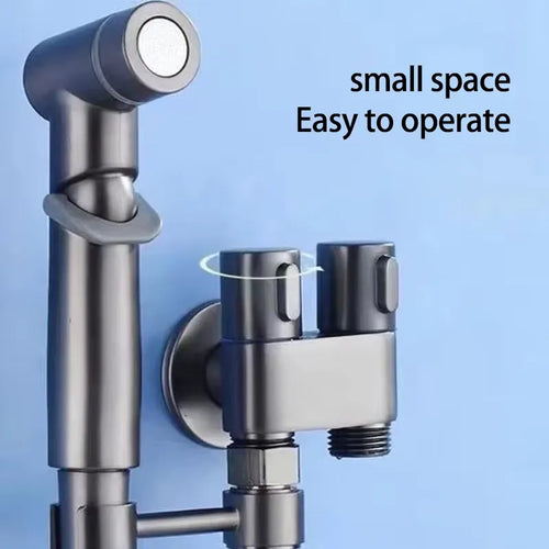 Purpose-Built 1-In-2-Handheld Out Dual Control Valve Bidet Sprayer
