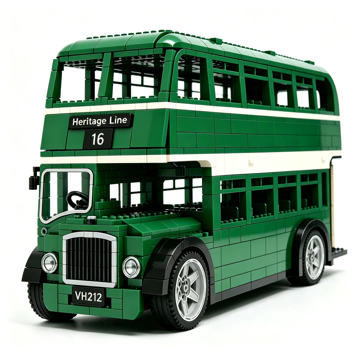Purpose-Built 1960s Heritage Double-Decker Bus Building