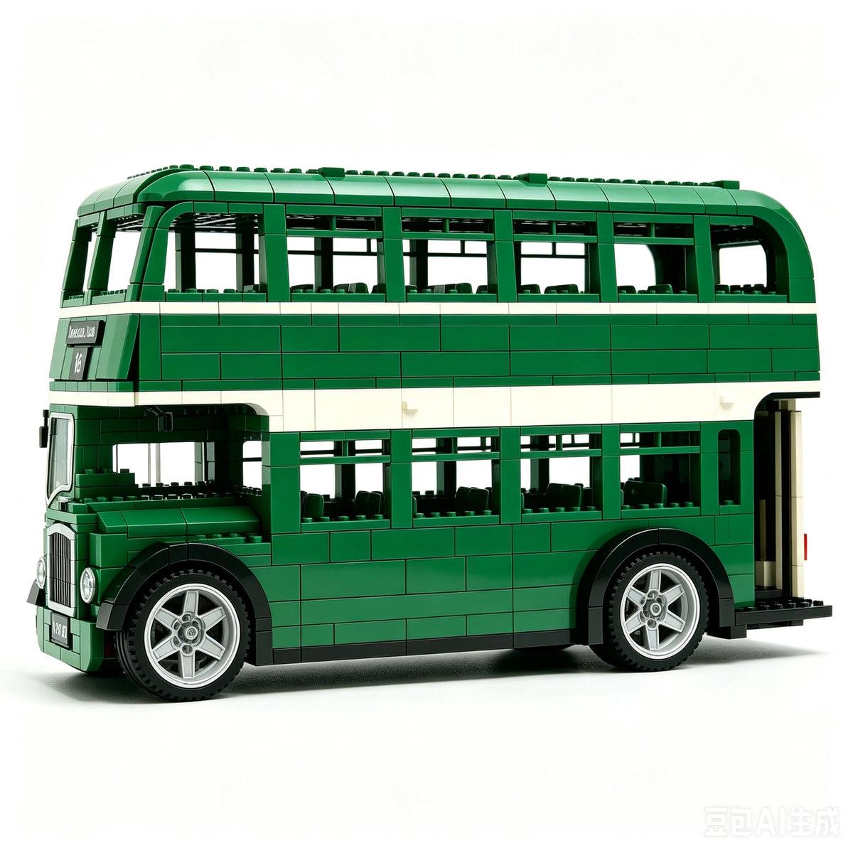 Purpose-Built 1960s Heritage Double-Decker Bus Building