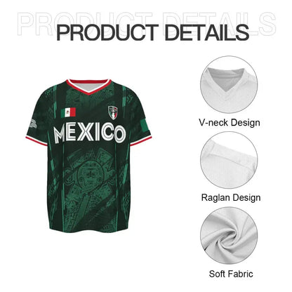 Distinctive Mexico Soccer Jersey All Over Print Classic