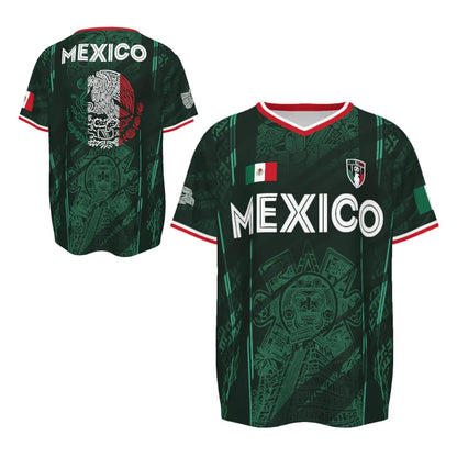 Distinctive Mexico Soccer Jersey All Over Print Classic