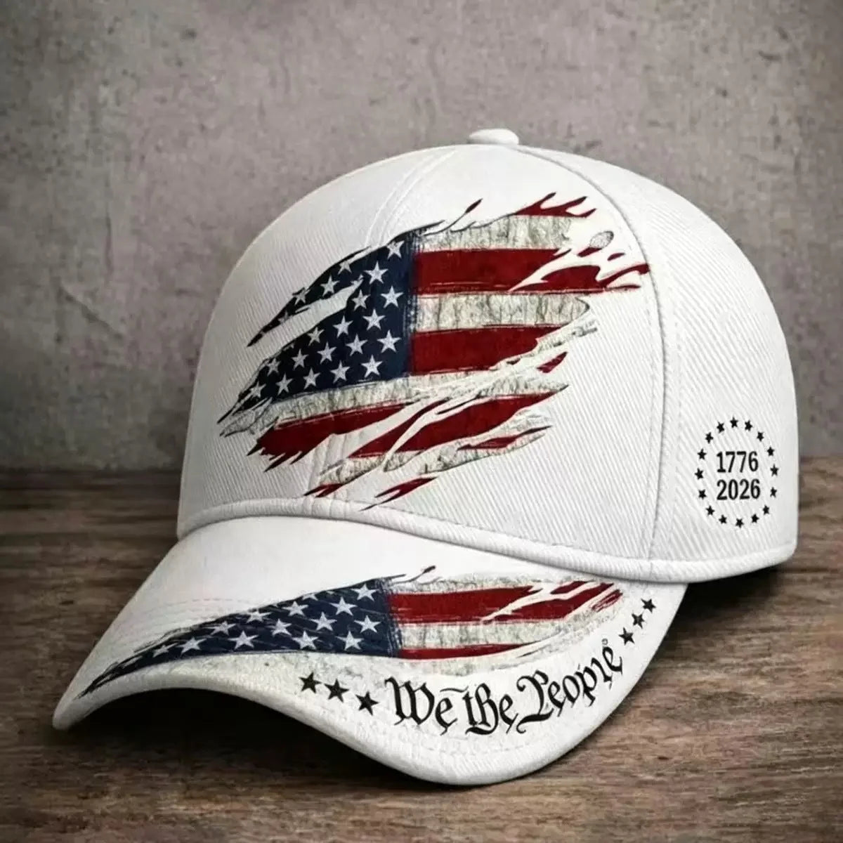 Distinctive 250th Anniversary Print Baseball Cap for Everyday Wear