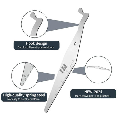 2-Piece Spring-Steel Lever Bypass Tool for Authorized Entry