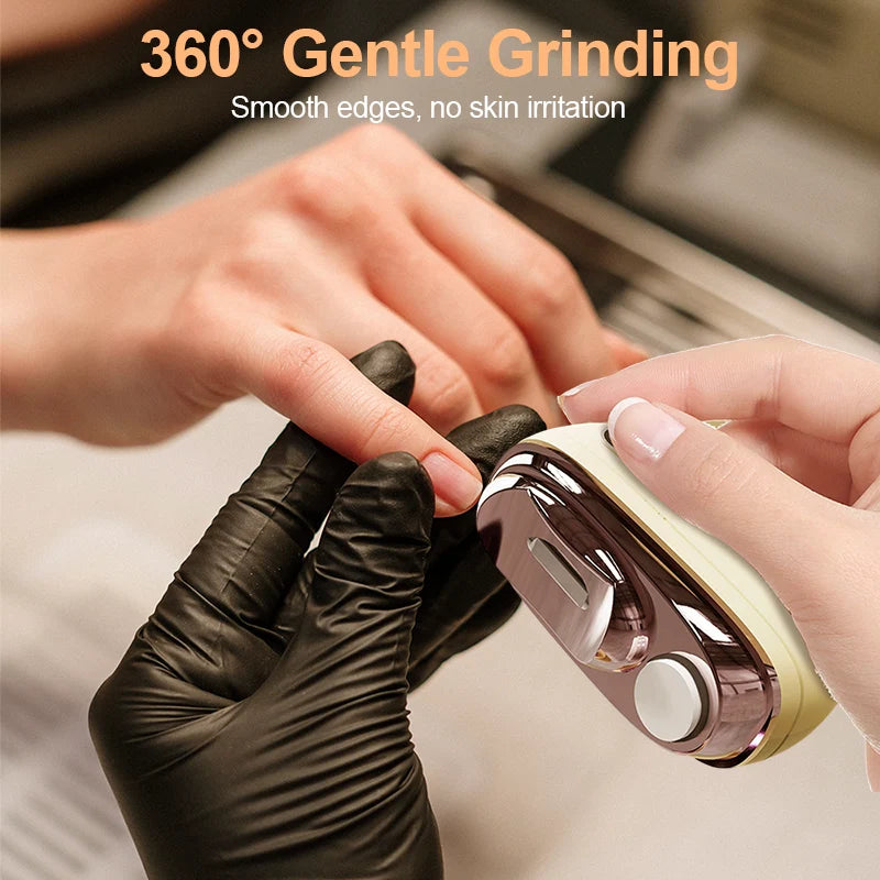 Purpose-Built 2-in-1 Smart Electric Nail Clipper &