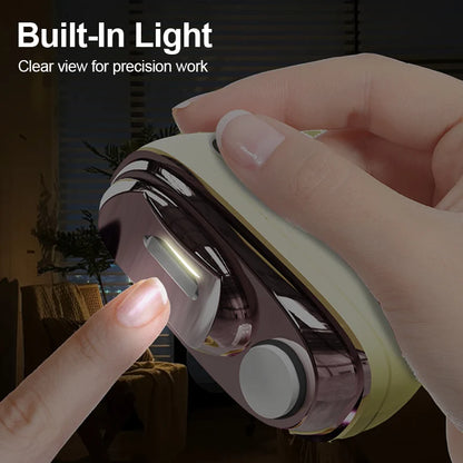 Purpose-Built 2-in-1 Smart Electric Nail Clipper &