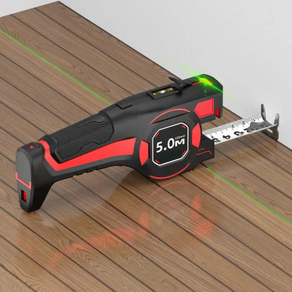 Purpose-Built 2-in-1 Tape Measure with Laser Guide for Everyday Use