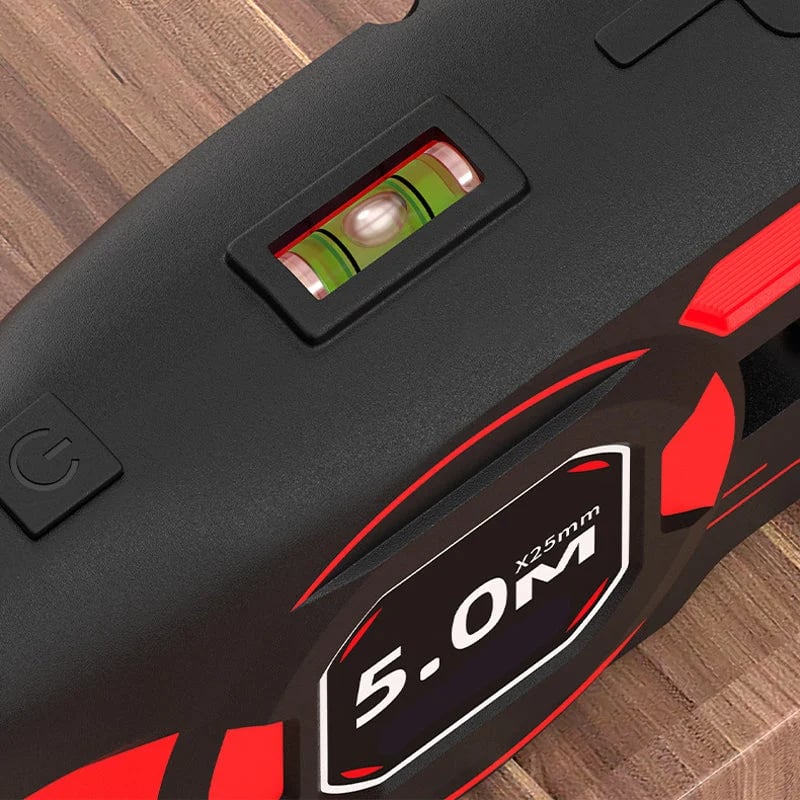 Purpose-Built 2-in-1 Tape Measure with Laser Guide for Everyday Use