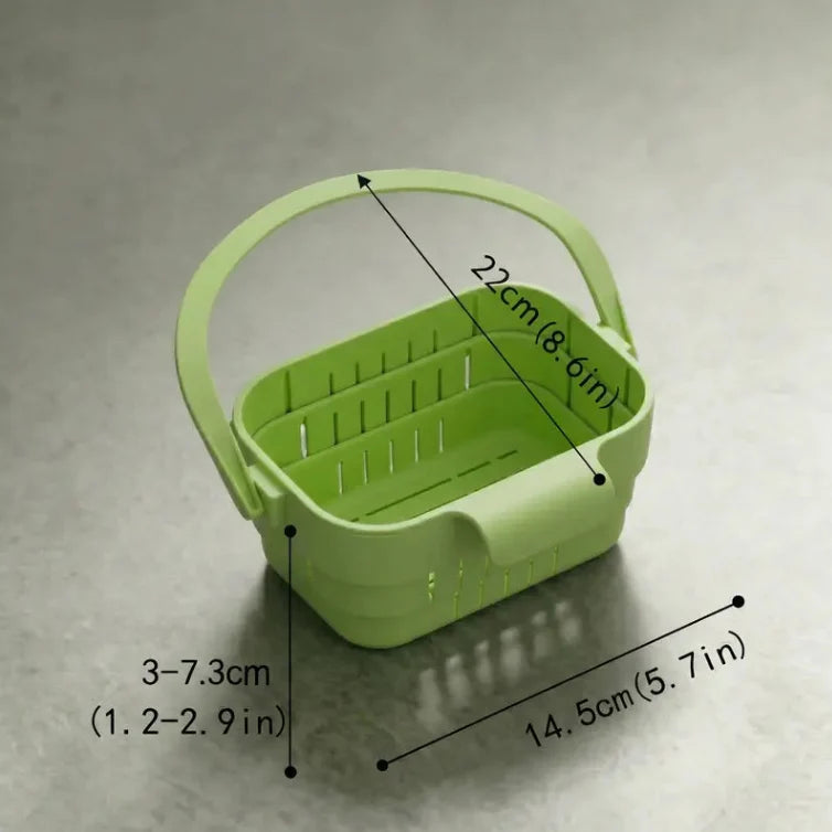 Practical 2 -PACK Foldable Hanging Kitchen Sink Drain