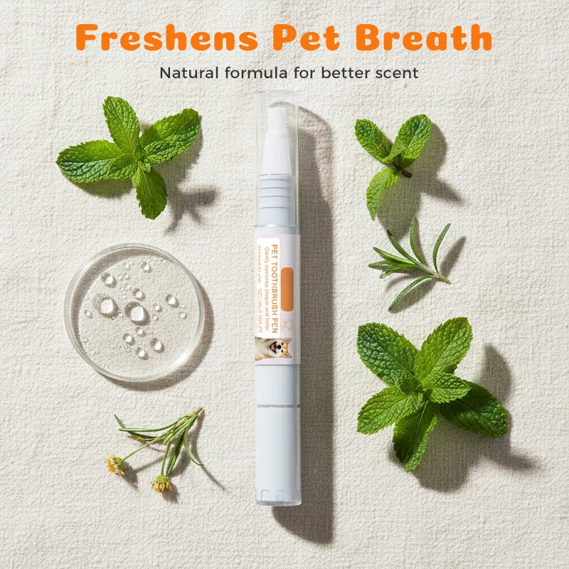 Vehicle-Ready Pet Dental Care – Remove Tartar & Freshen