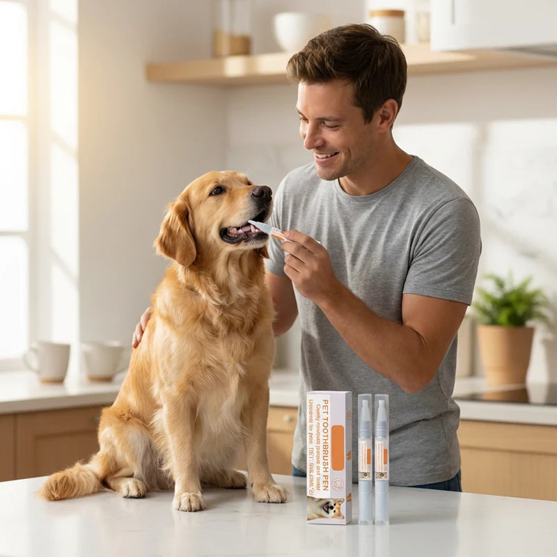 Vehicle-Ready Pet Dental Care – Remove Tartar & Freshen