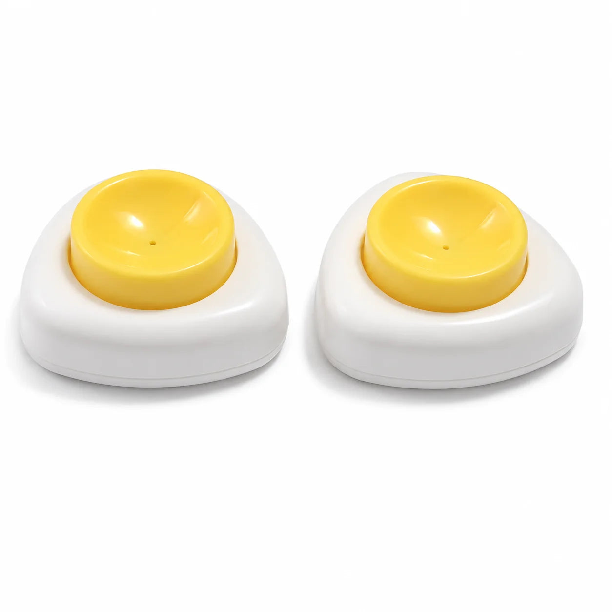 Practical 2PCS Egg Piercer with Stainless Steel Needle, One-Press Egg