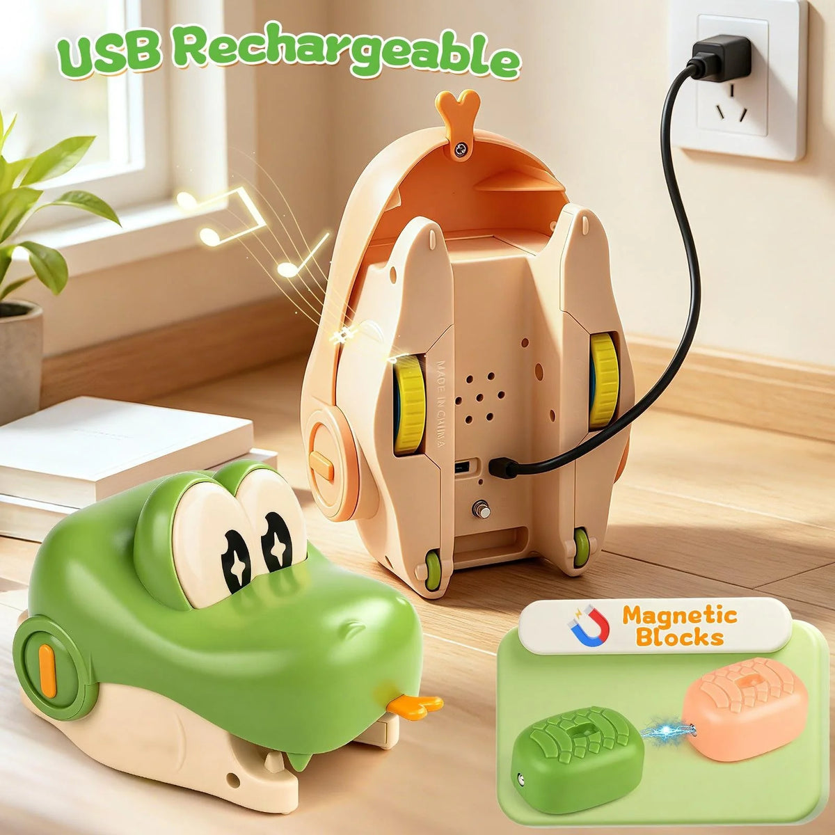 Hands-On 2-Player Remote Control Snake Toy, Realistic Crawling