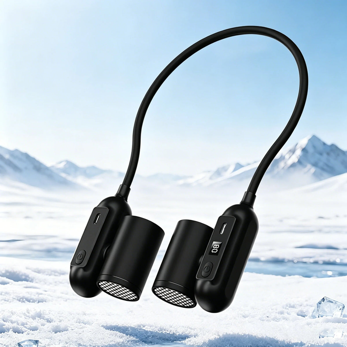 Purpose-Built 360° ly Bendable Adjustment Dual Cooling
