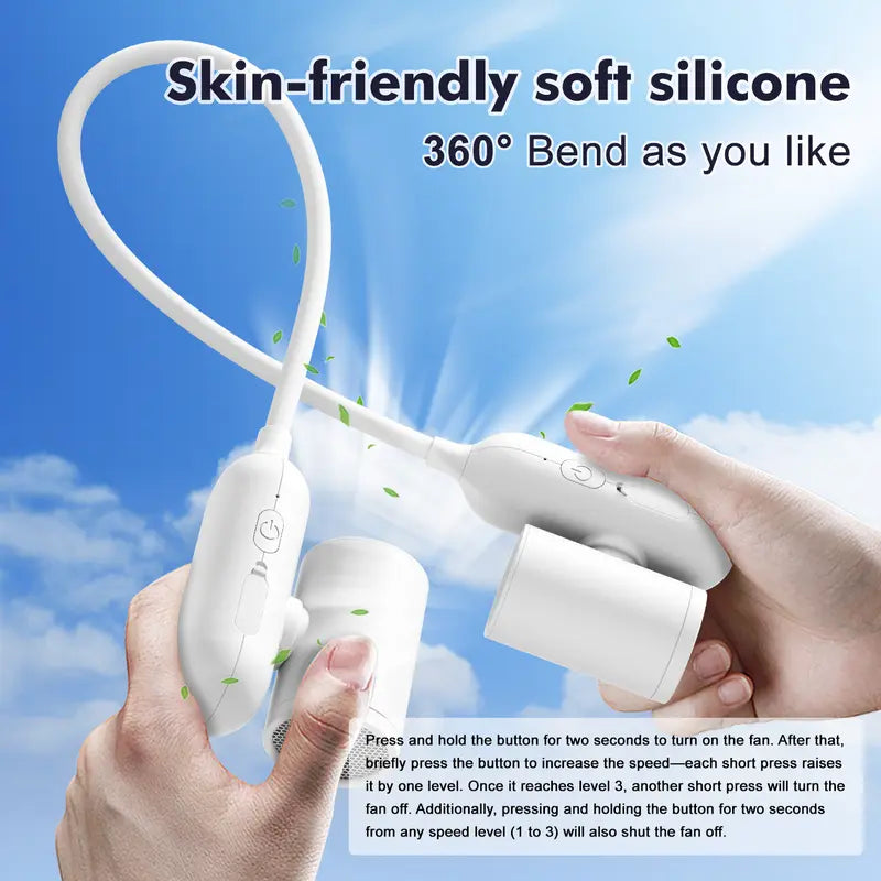 Purpose-Built 360° ly Bendable Adjustment Dual Cooling