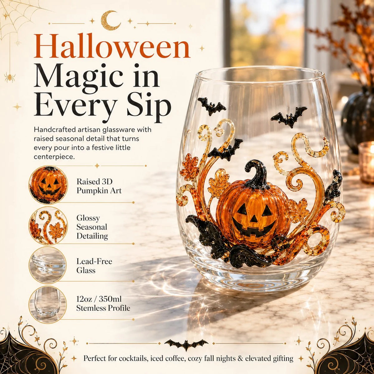 Pet-Friendly 3D Artisan Glassware Collection – For Magical Sips