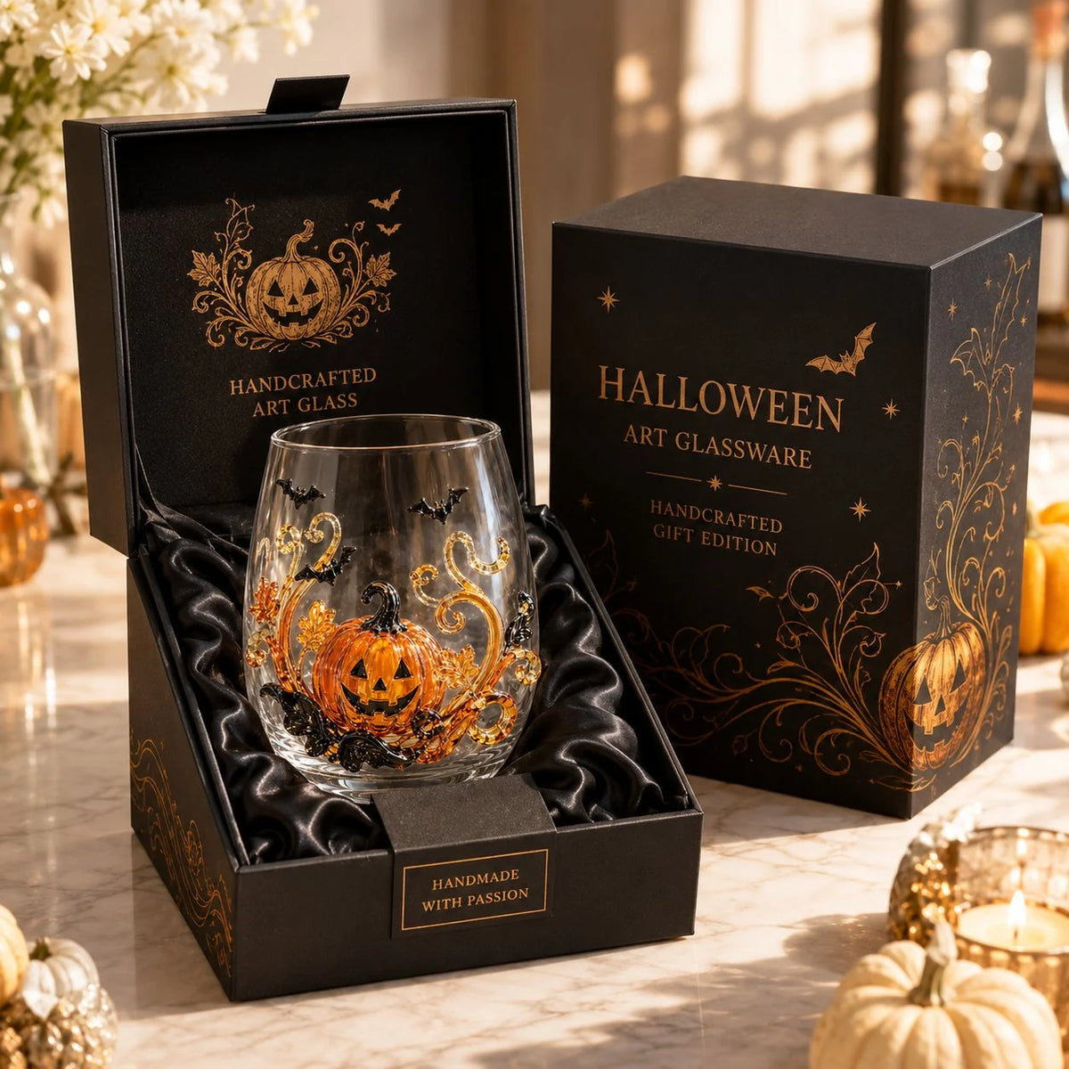 Pet-Friendly 3D Artisan Glassware Collection – For Magical Sips