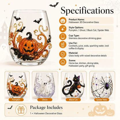 Pet-Friendly 3D Artisan Glassware Collection – For Magical Sips
