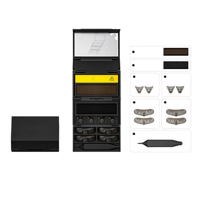 Hands-On 3-in-1 Kit: Eyeliner and Lower Lash Stamp for Creative Play