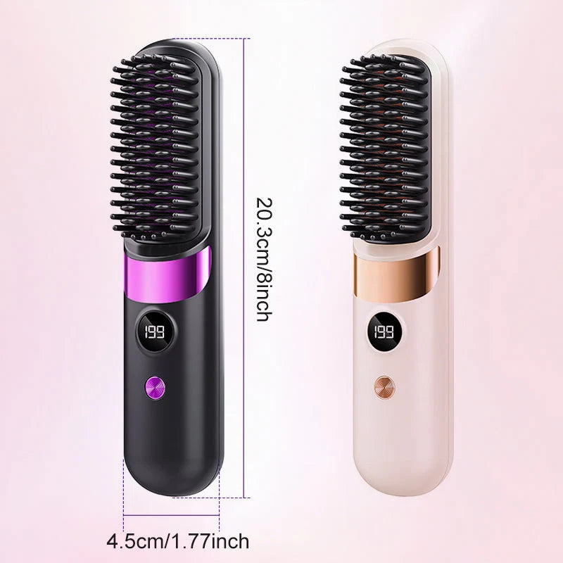 Purpose-Built 3-in-1 Portable Cordless Hair Straightener