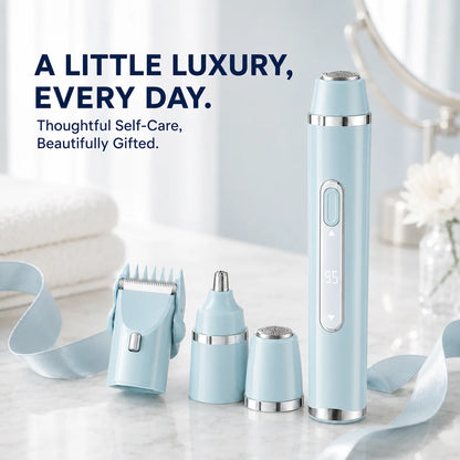 Purpose-Built 3-in-1 Women’s Electric Grooming Trimmer – Trim, Shave