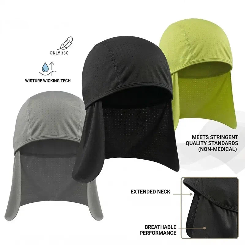Distinctive 3-pack Cooling Skull Cap Elastic Hard