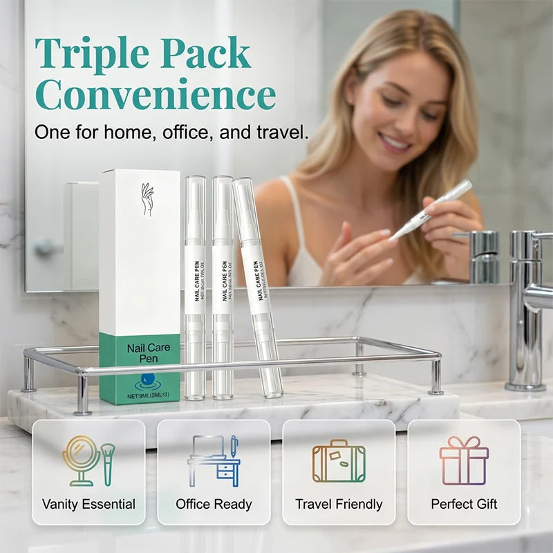 Purpose-Built 3PCS Nail Nutrition Oil Pen for Everyday Use