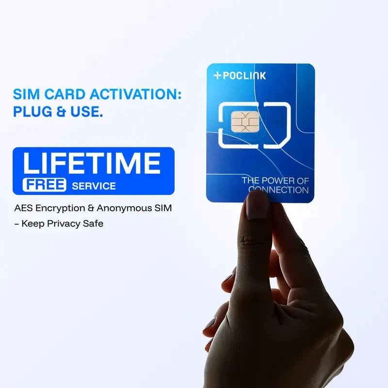 Convenient 4G LTE Global Walkie Talkie – Free SIM for Everyday Setup