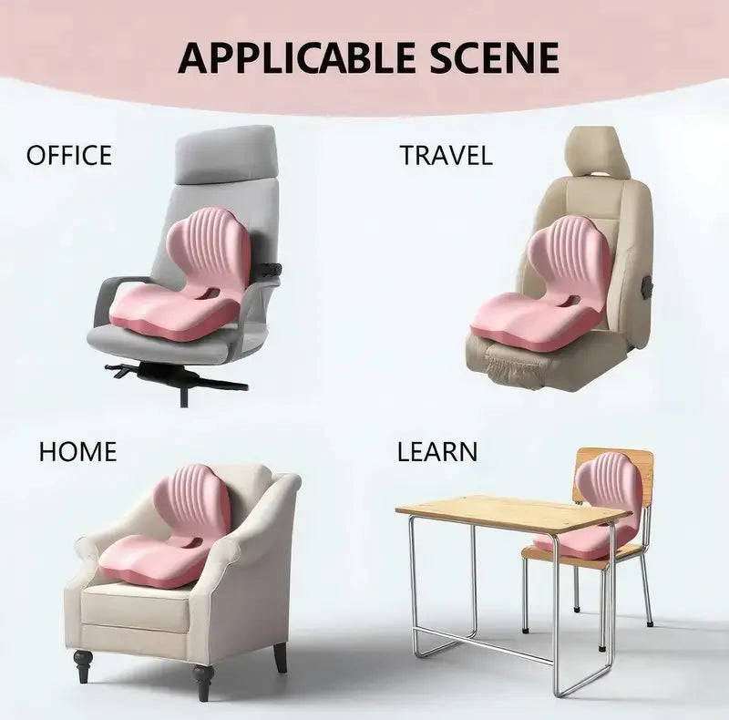 Purpose-Built Ergonomic Memory Foam Seat for Everyday Use