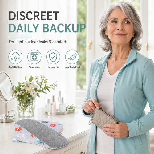 Purpose-Built 6/12PCS Reusable Graphene Incontinence Pad – Bladder