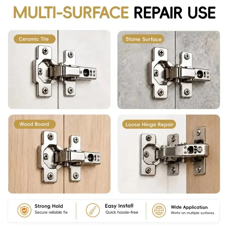Hands-On 6×14mm Door Hinge Thread Repair Screws Kit for Creative Play