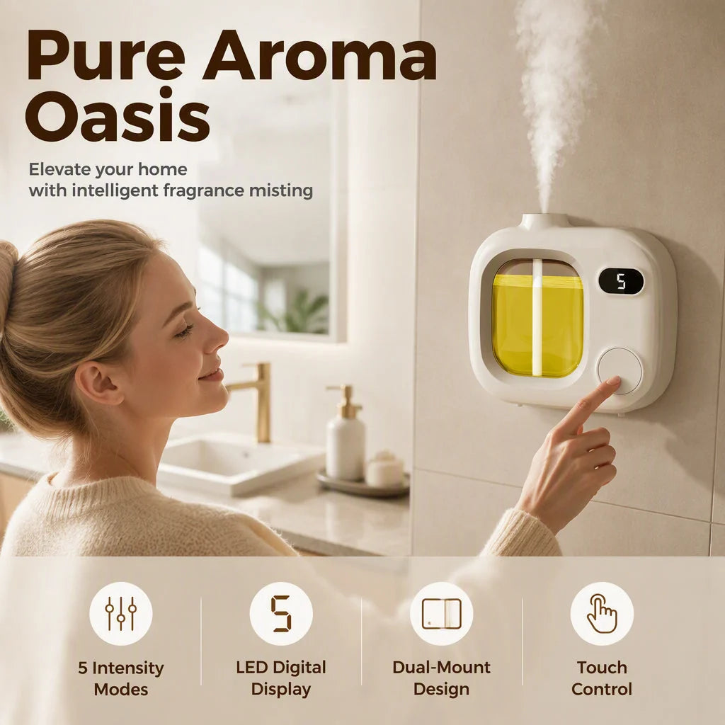 Purpose-Built Smart LED Aroma Diffuser with Mist