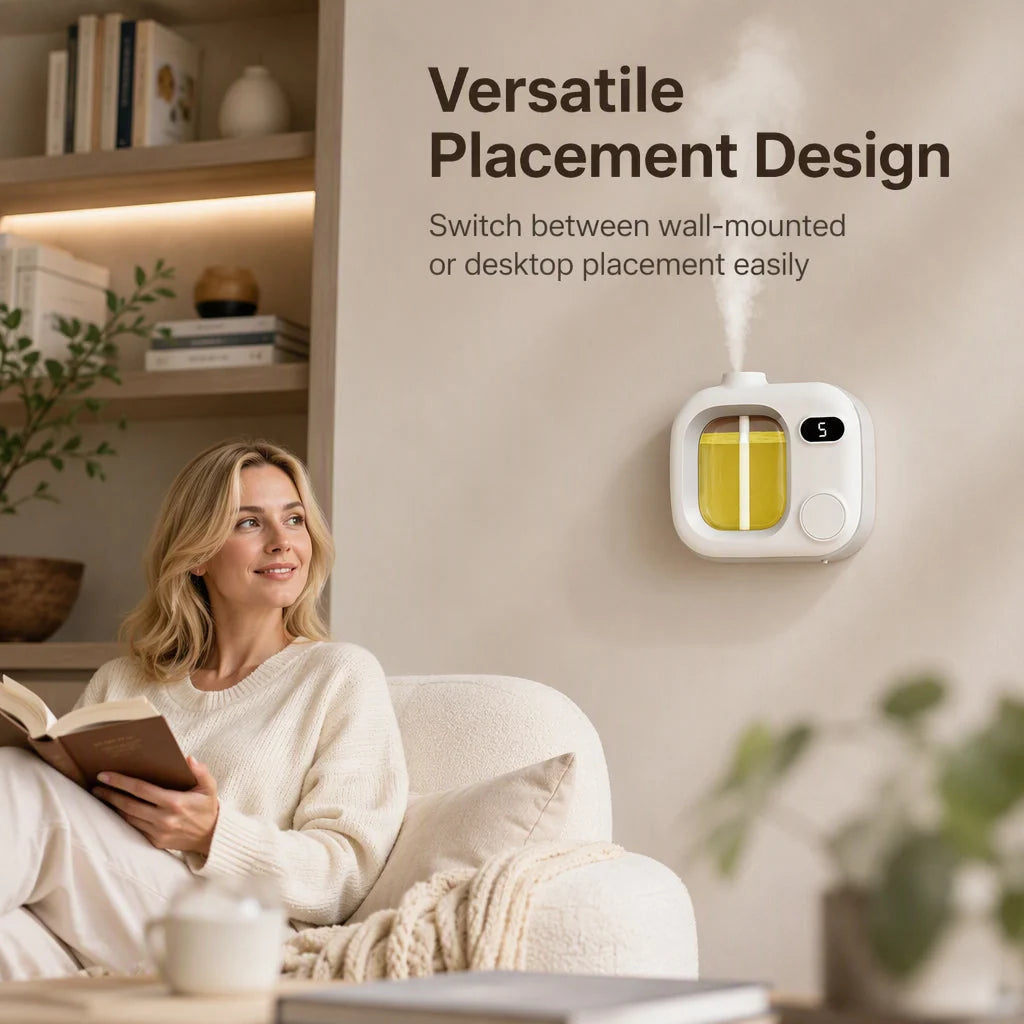 Purpose-Built Smart LED Aroma Diffuser with Mist
