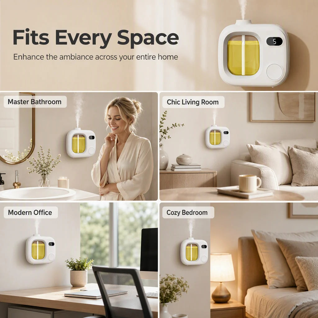 Purpose-Built Smart LED Aroma Diffuser with Mist